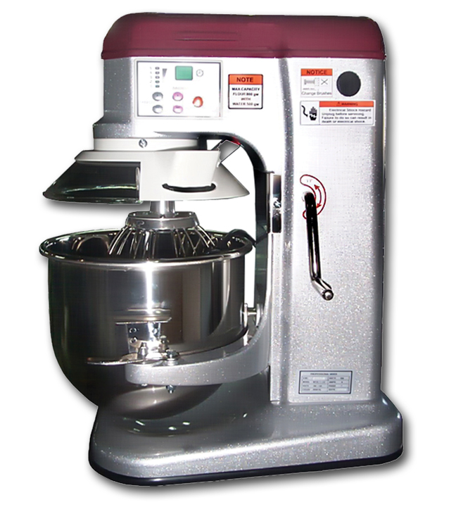 Commercial Mixer with Guard 10 Qt.